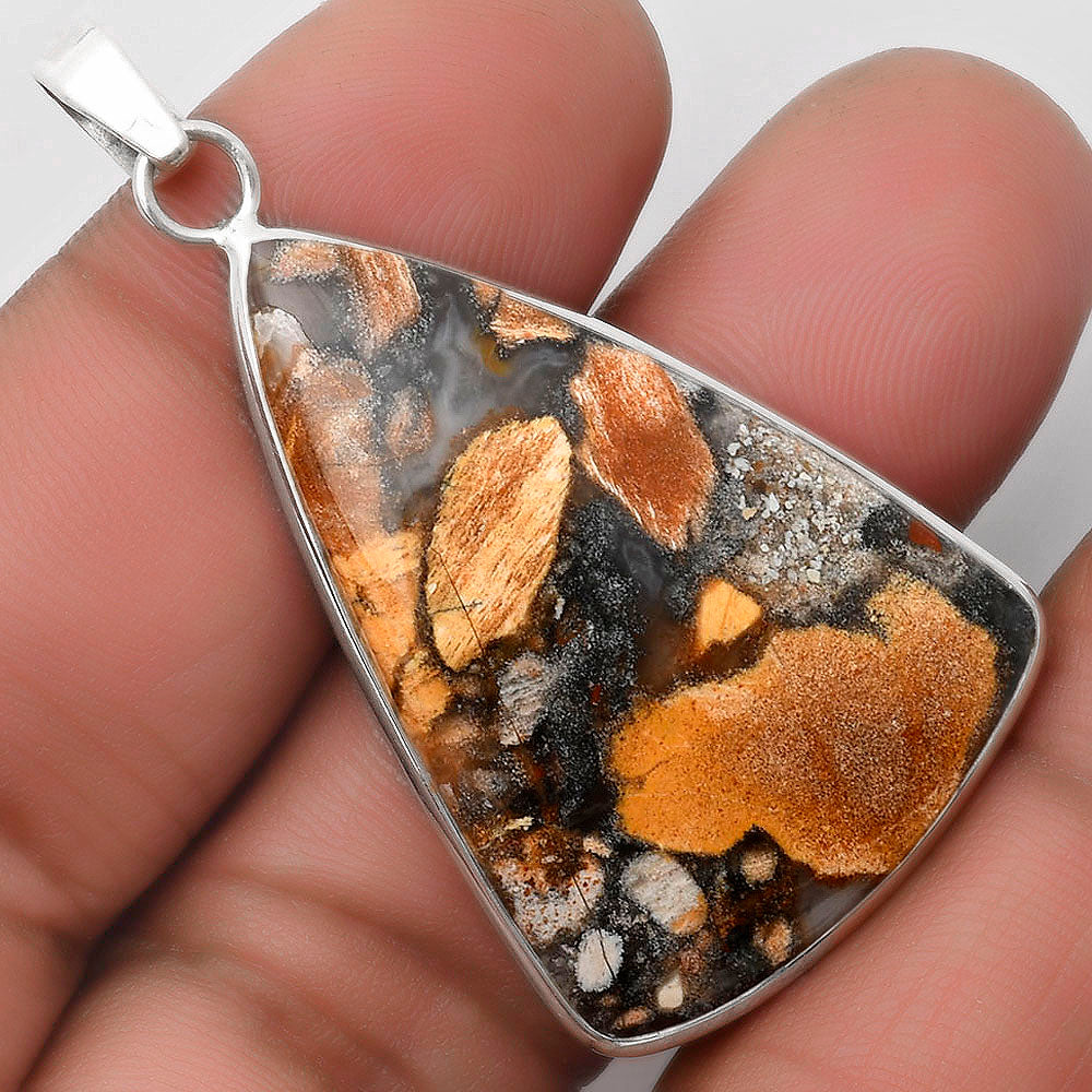 Natural Tabu Jasper Pendant P-1001 SDP110461