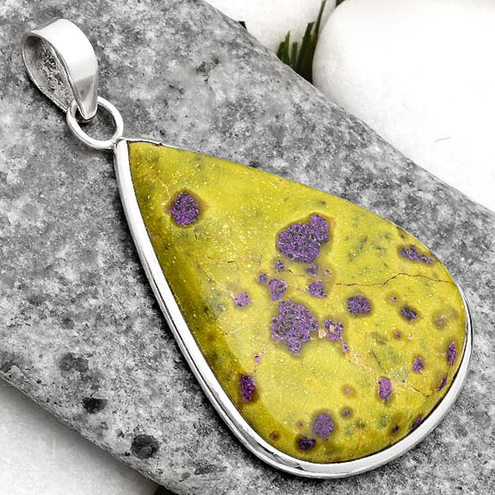 Natural Stichtite Pendant P-1001 SDP110473