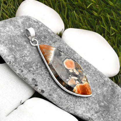 Natural Tabu Jasper Pendant P-1001 SDP110482