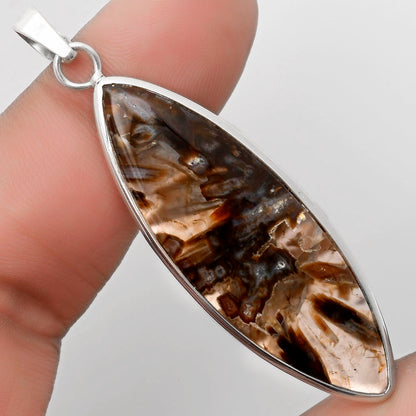 Natural Tube Agate - Turkish Pendant P-1001 SDP110484