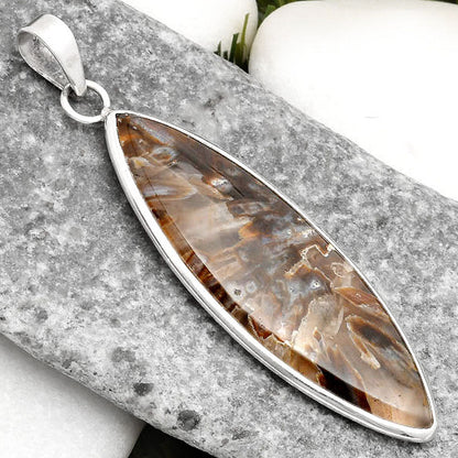 Natural Tube Agate - Turkish Pendant P-1001 SDP110484