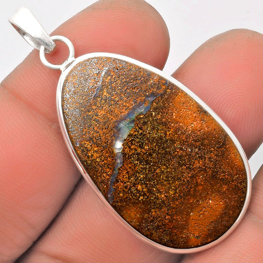 Natural Boulder Opal - Australia Pendant P-1001 SDP110534