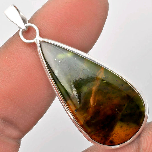 Natural Chrome Chalcedony Pendant P-1001 SDP110547