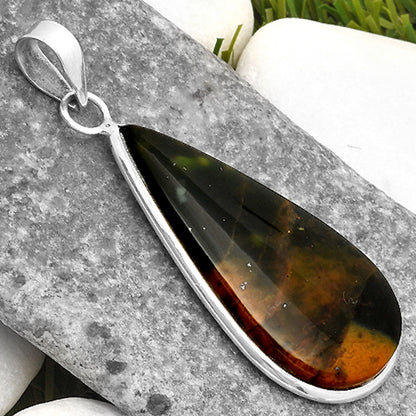 Natural Chrome Chalcedony Pendant P-1001 SDP110547