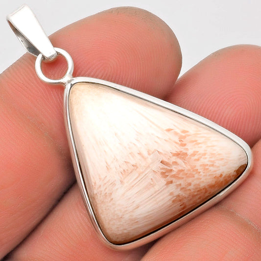 Natural Orange Scolecite - India Pendant P-1001 SDP110568