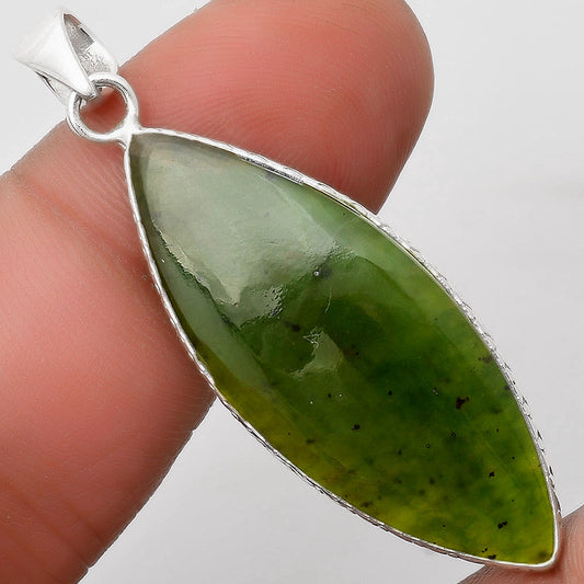 Natural Chrome Chalcedony Pendant P-1053 SDP110845