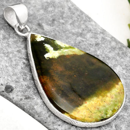 Natural Chrome Chalcedony Pendant P-1053 SDP110905