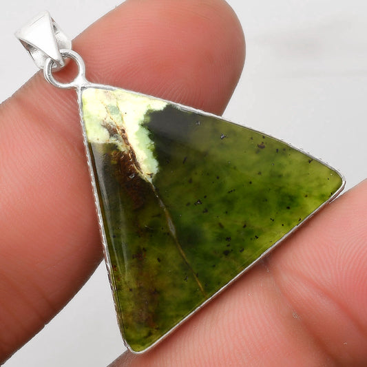Natural Chrome Chalcedony Pendant P-1053 SDP110918