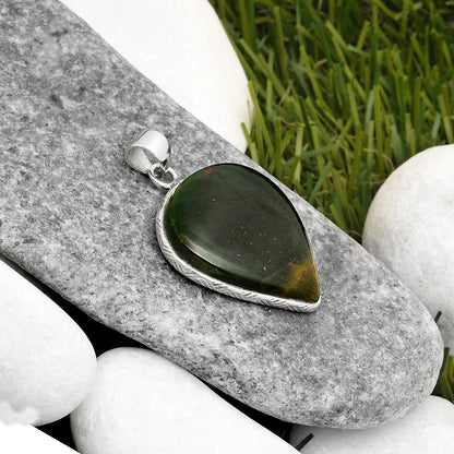 Natural Chrome Chalcedony Pendant P-1053 SDP110934