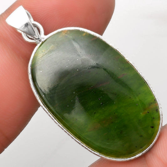 Natural Chrome Chalcedony Pendant P-1053 SDP110945