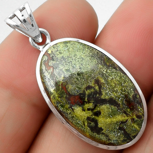 Dragon Blood Stone - South Africa Pendant P-1002 SDP111066