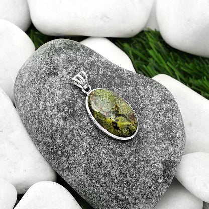 Dragon Blood Stone - South Africa Pendant P-1002 SDP111066