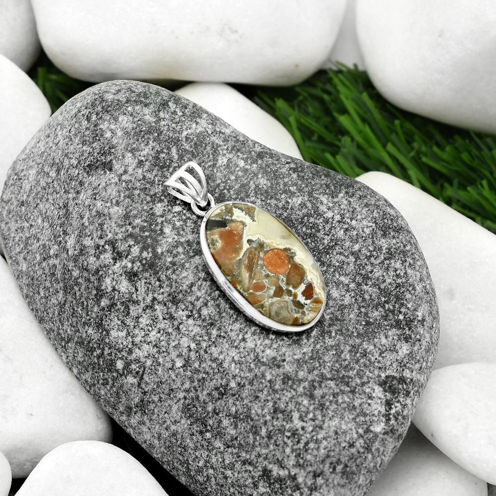 Natural Tabu Jasper Pendant P-1002 SDP111081
