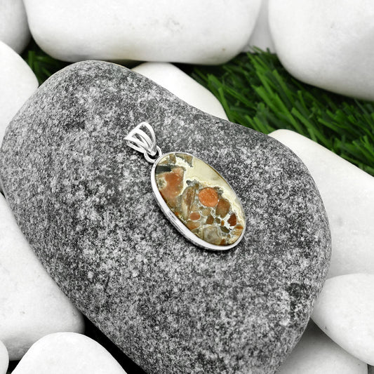 Natural Tabu Jasper Pendant P-1002 SDP111081