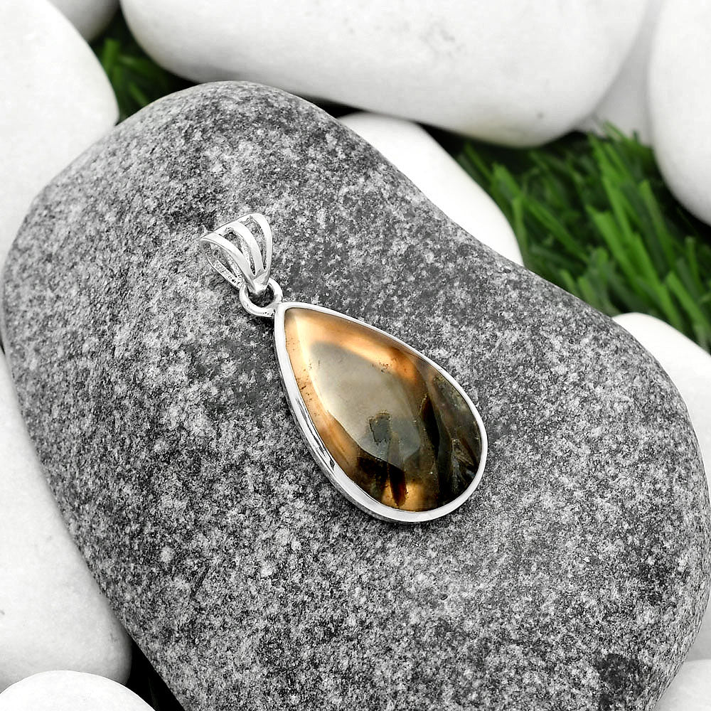 Natural Tube Agate - Turkish Pendant P-1002 SDP111127
