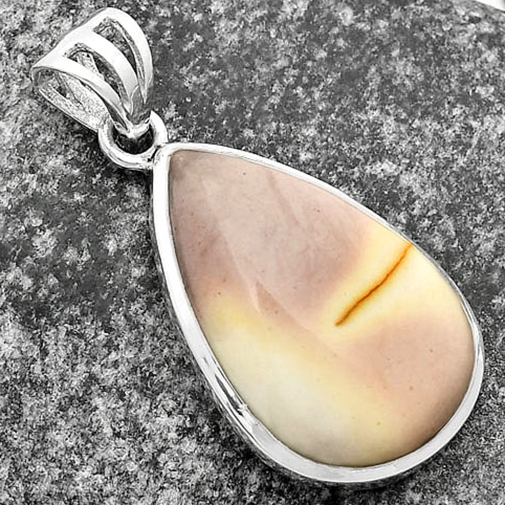 Natural Red Mookaite Pendant P-1002 SDP111146
