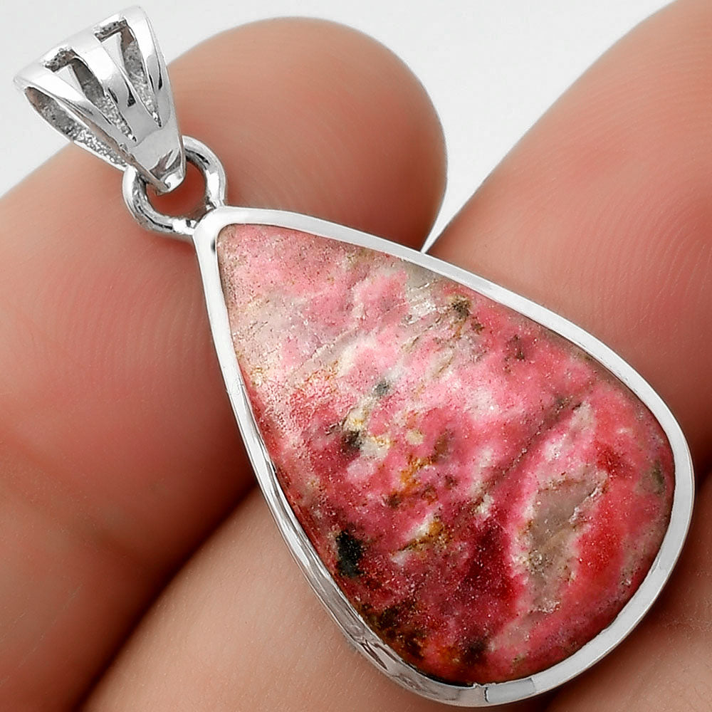 Natural Pink Thulite - Norway Pendant P-1002 SDP111153