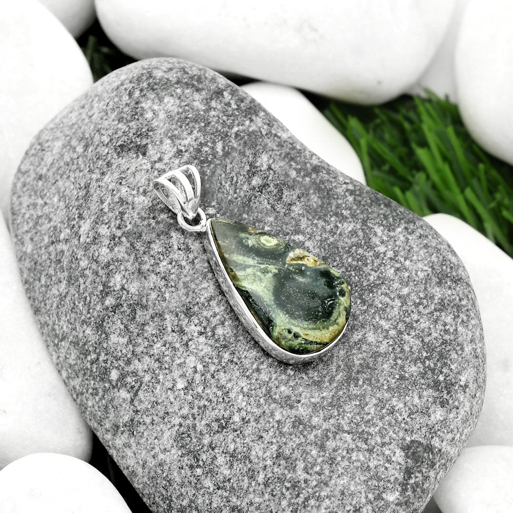 Natural Star Galaxy Jasper Pendant P-1002 SDP111202