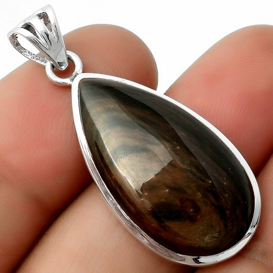Natural Hypersthene - Canada Pendant P-1002 SDP111209