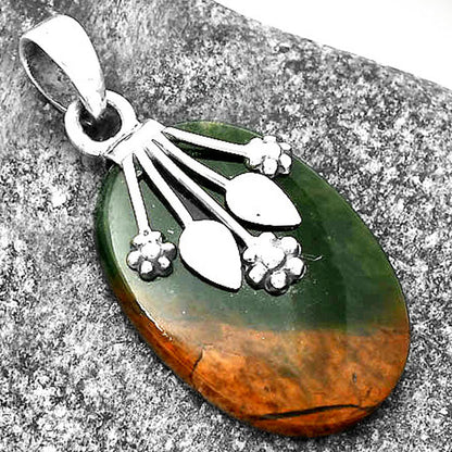 Natural Chrome Chalcedony Pendant P-1647 SDP111335