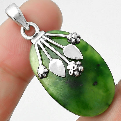 Natural Chrome Chalcedony Pendant P-1647 SDP111355