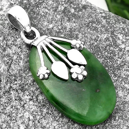 Natural Chrome Chalcedony Pendant P-1647 SDP111355