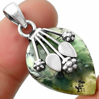 Dendritic Chrysoprase - Africa Pendant P-1647 SDP111372