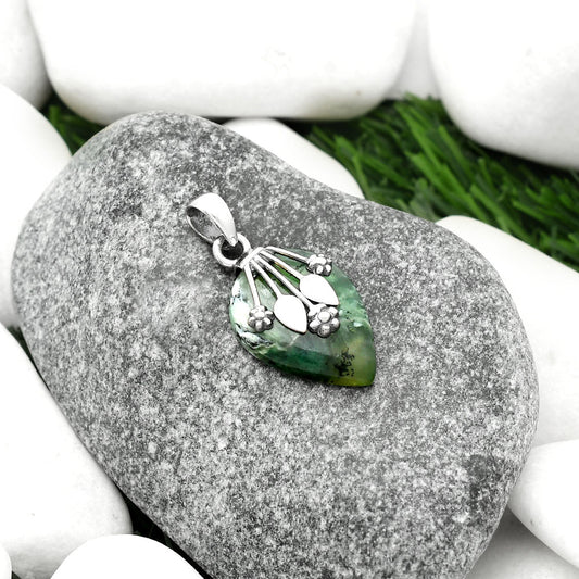 Dendritic Chrysoprase - Africa Pendant P-1647 SDP111372