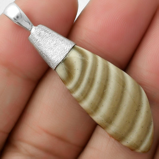 Natural Flint Stone Pendant P-1016 SDP111391