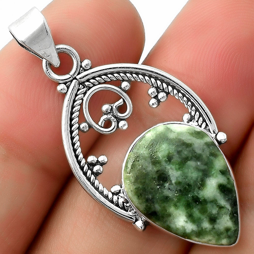 Natural Dioptase Pendant P-1508 SDP111429