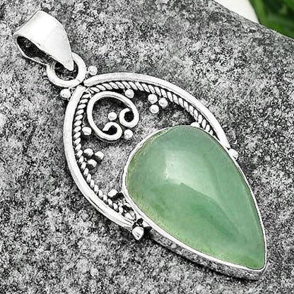 Natural Green Aventurine Pendant P-1508 SDP111434