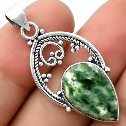 Natural Dioptase Pendant P-1508 SDP111447