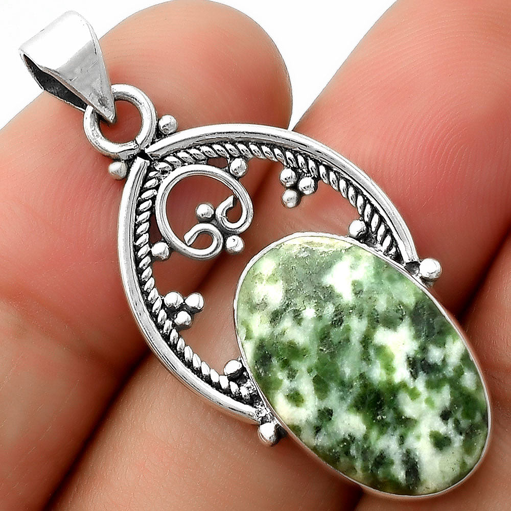 Natural Dioptase Pendant P-1508 SDP111450