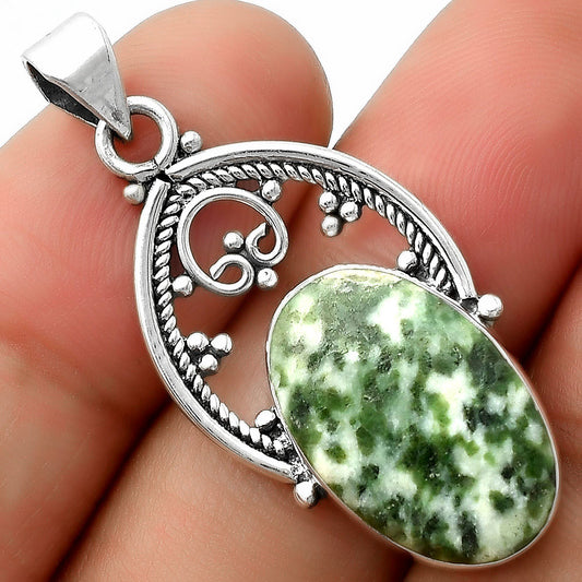 Natural Dioptase Pendant P-1508 SDP111450