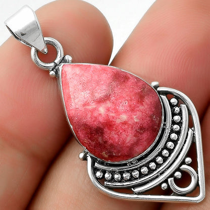 Natural Pink Thulite - Norway Pendant P-1164 SDP111462