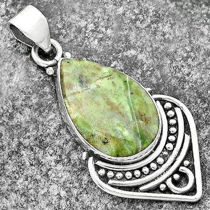 Natural Chrome Chalcedony Pendant P-1164 SDP111478