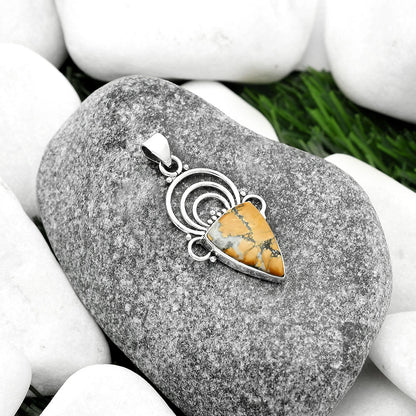 Natural Maligano Jasper - Indonesia Pendant P-1541 SDP111497