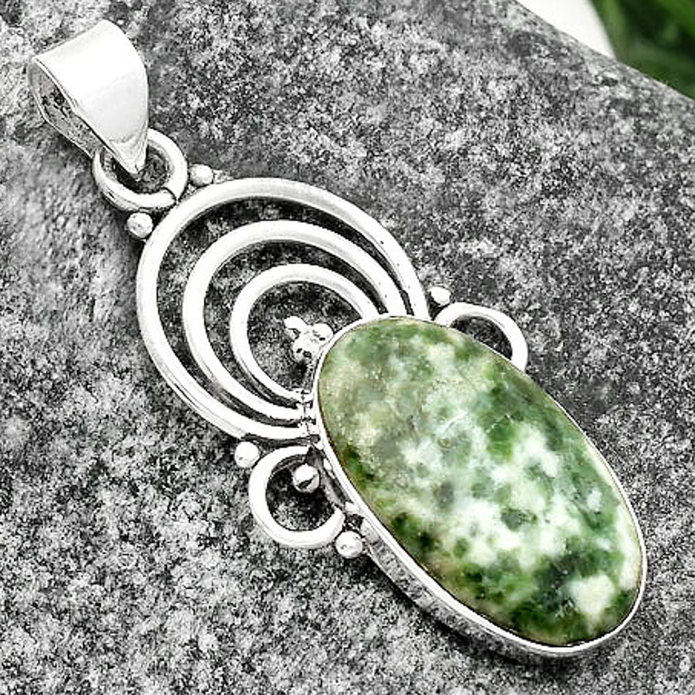 Natural Dioptase Pendant P-1541 SDP111525