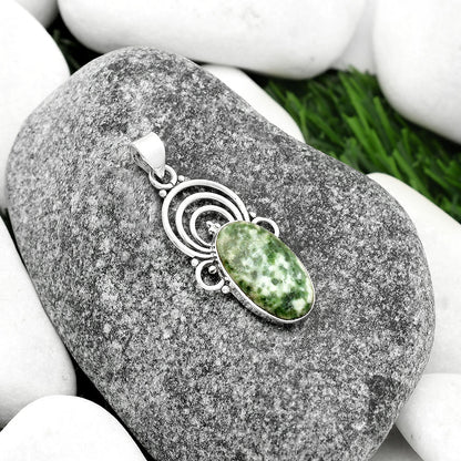 Natural Dioptase Pendant P-1541 SDP111525