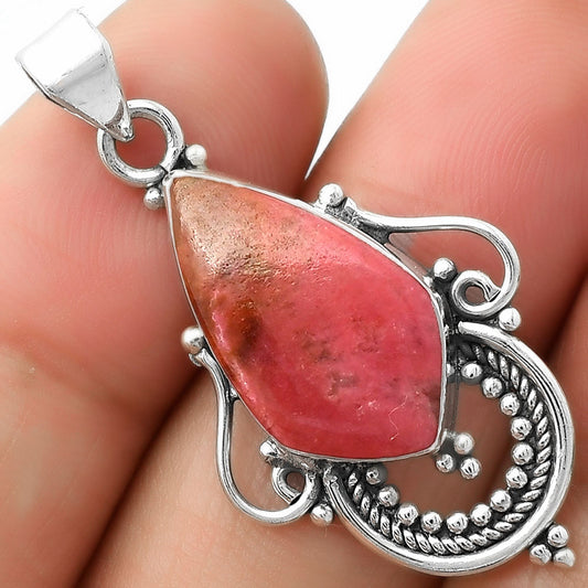 Natural Pink Thulite - Norway Pendant P-1275 SDP111547
