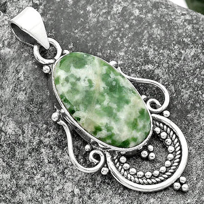 Natural Dioptase Pendant P-1275 SDP111556