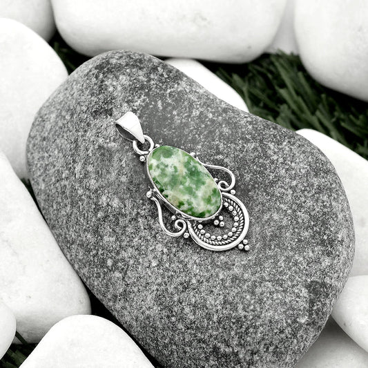 Natural Dioptase Pendant P-1275 SDP111556