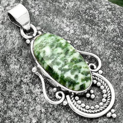 Natural Dioptase Pendant P-1275 SDP111582