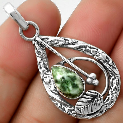 Natural Dioptase Pendant P-1608 SDP111613