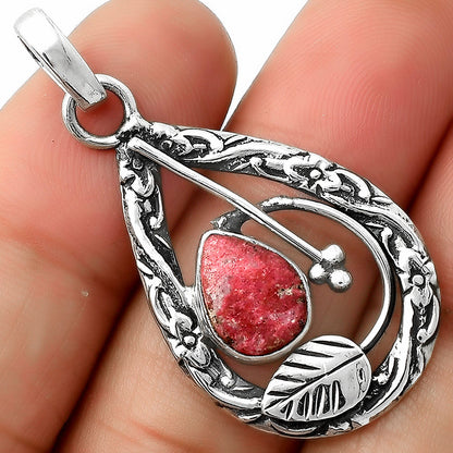 Natural Pink Thulite - Norway Pendant P-1608 SDP111625
