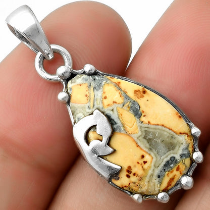 Peacock - Maligano Jasper - Indonesia Pendant P-1698 SDP111820