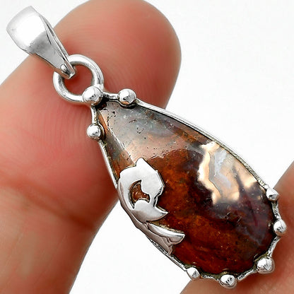 Peacock - Rare Cady Mountain Agate Pendant P-1698 SDP111851
