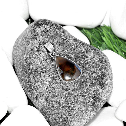 Natural Montana Agate - USA Pendant P-1082 SDP111873