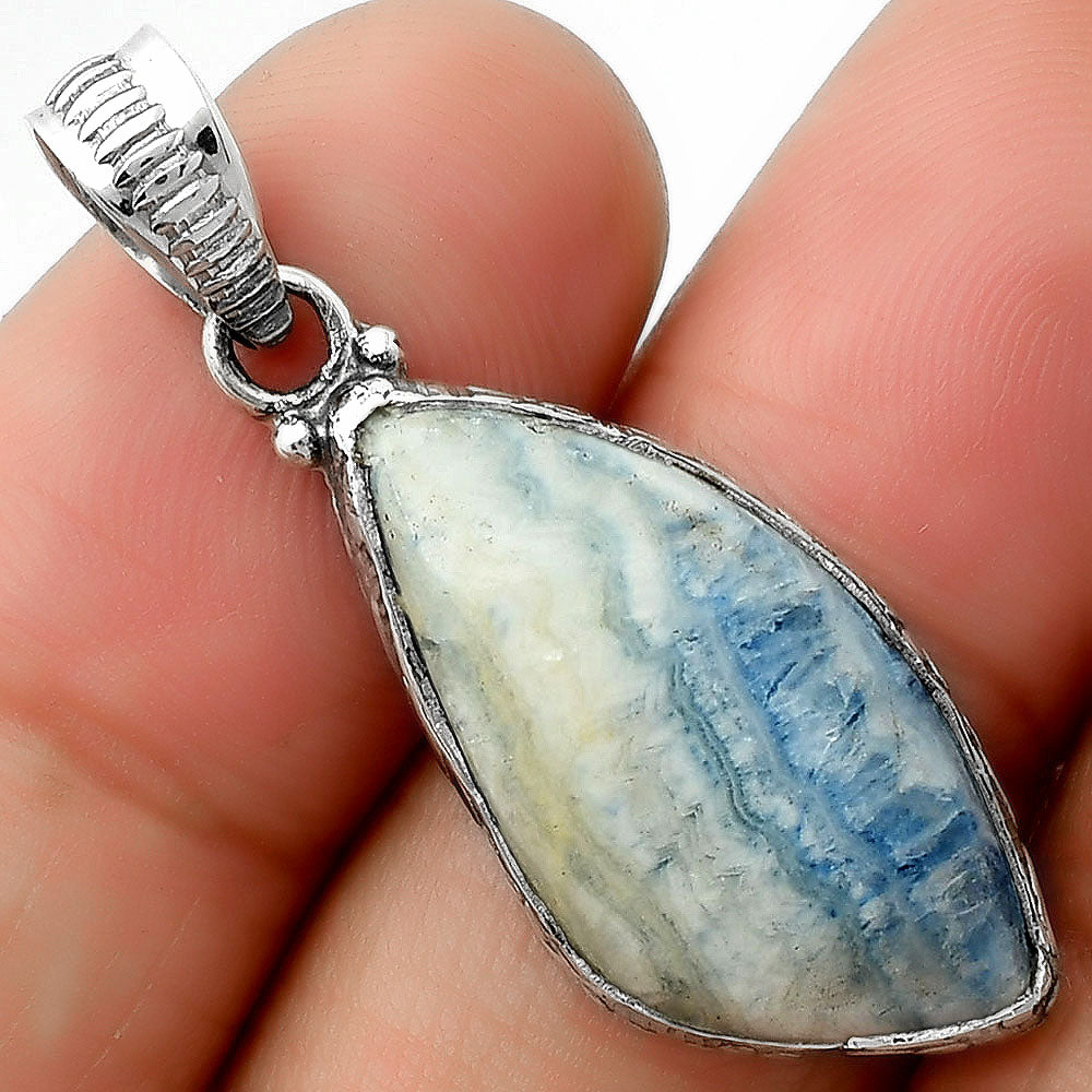 Natural Blue Scheelite - Turkey Pendant P-1082 SDP111891