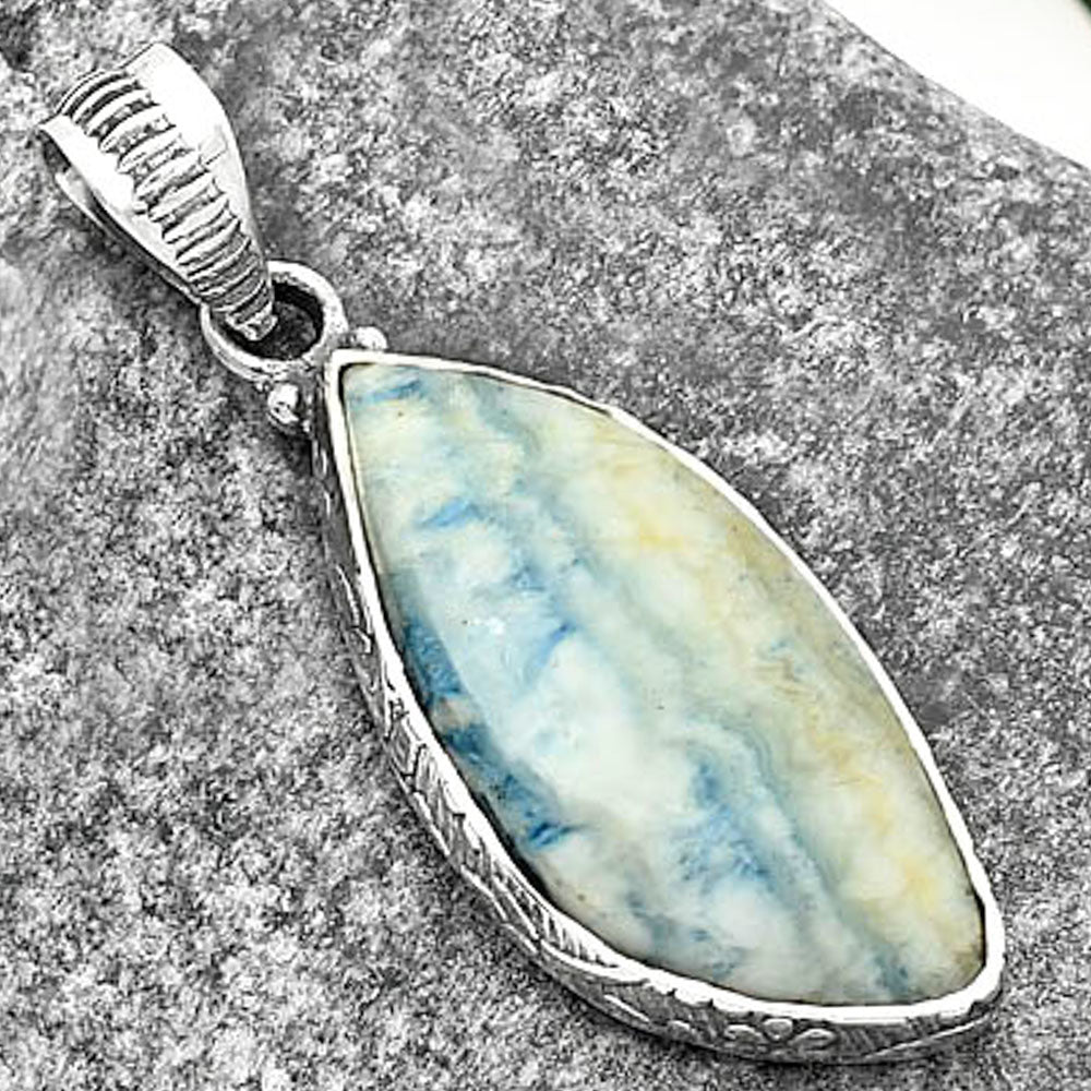 Natural Blue Scheelite - Turkey Pendant P-1082 SDP111899